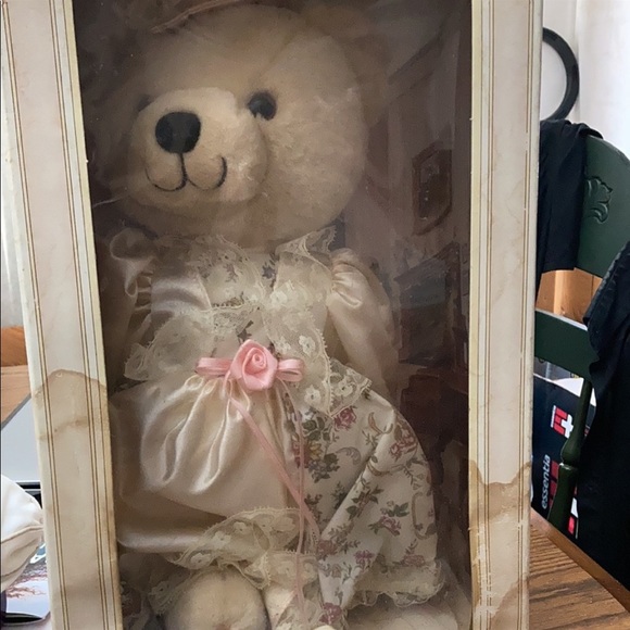 1980s Victorian teddy bear mint condition - Picture 3 of 15